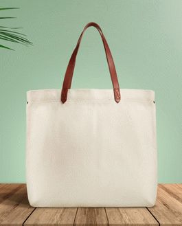 Free Cotton Shopping Bag Mockup Psd