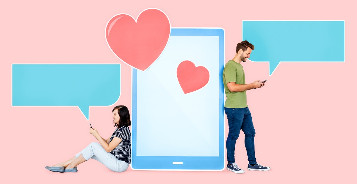 Free Couple Texting Loving Messages To Each Other