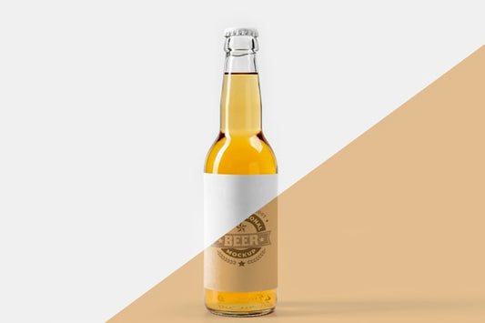 Free Craft Beer Concept Mock-Up Psd