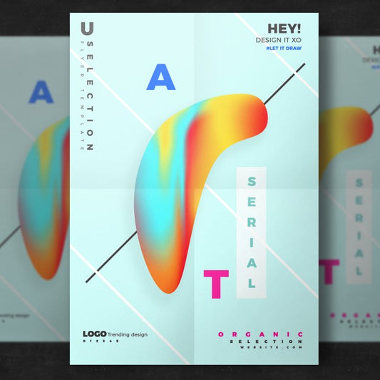 Free Creative Abstract Poster Psd