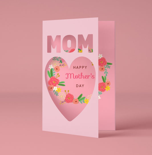 Free Creative Assortment For Mother'S Day Scene Creator With Card Psd