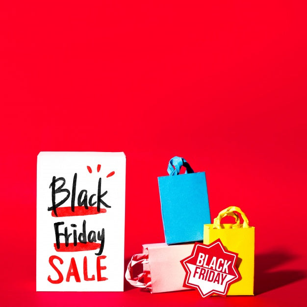 Free Creative Black Friday Mockup Psd