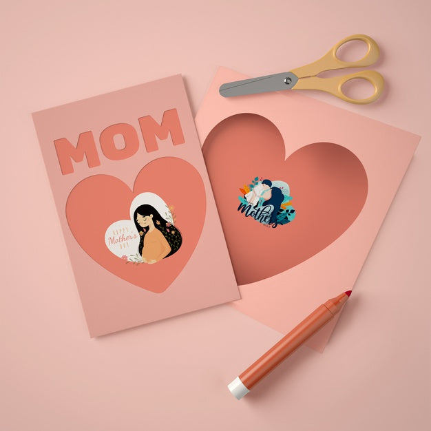 Free Creative Composition For Mother'S Day Scene Creator Psd