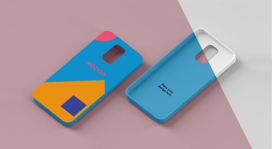 Free Creative Composition Of Phone Case Mock-Up Psd