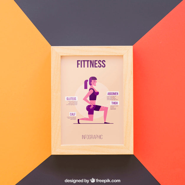 Free Creative Frame Mock Up Psd