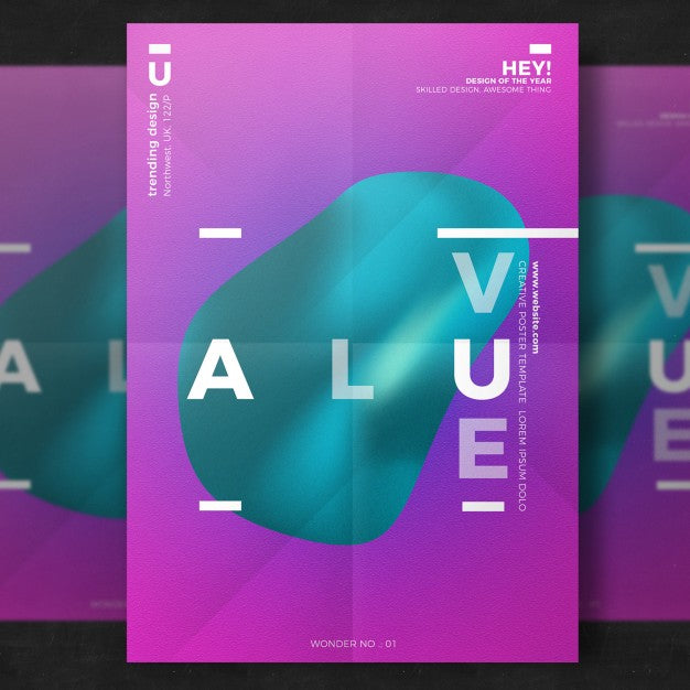 Free Creative Poster Template Psd