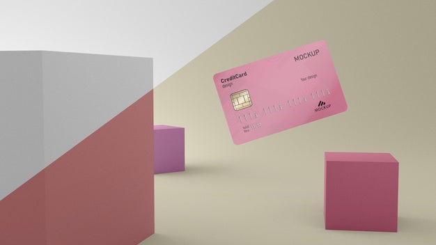 Free Credit Card Mock Up Psd