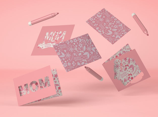 Free Cute Assortment For Mother'S Day Mock-Up Psd