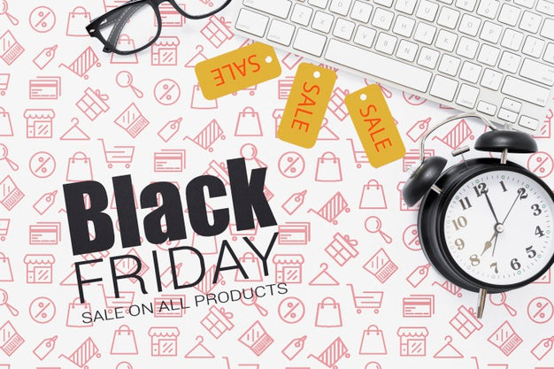 Free Cyber Black Monday Promotional Sales Psd