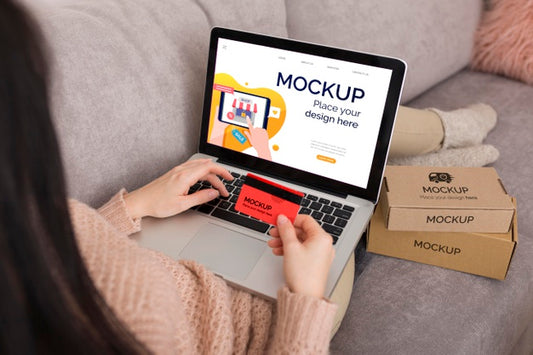 Free Cyber Monday Concept Mock-Up Psd