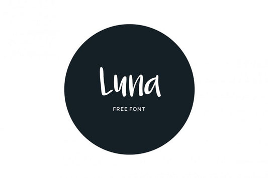 Free Font Luna