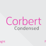 Free Corbert Condensed Regular