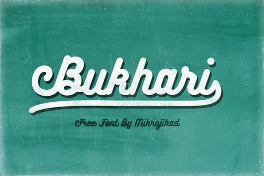 Free Font Bukhari Script