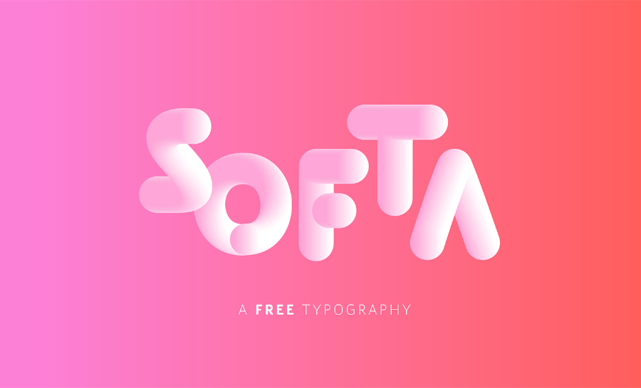 Free Softa Vector Typeface