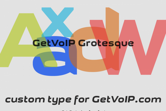 Free GetVOIP Grotesque font