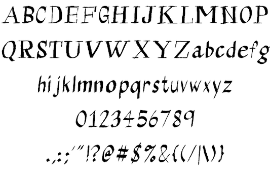 Free Calligraserif Font