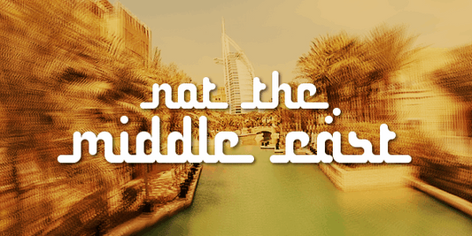 Free Not the middle east Font