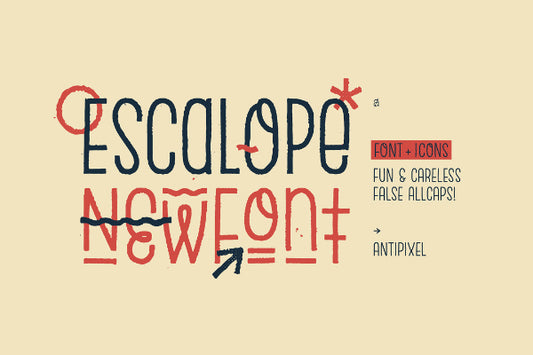 Free Escalope Typeface Family