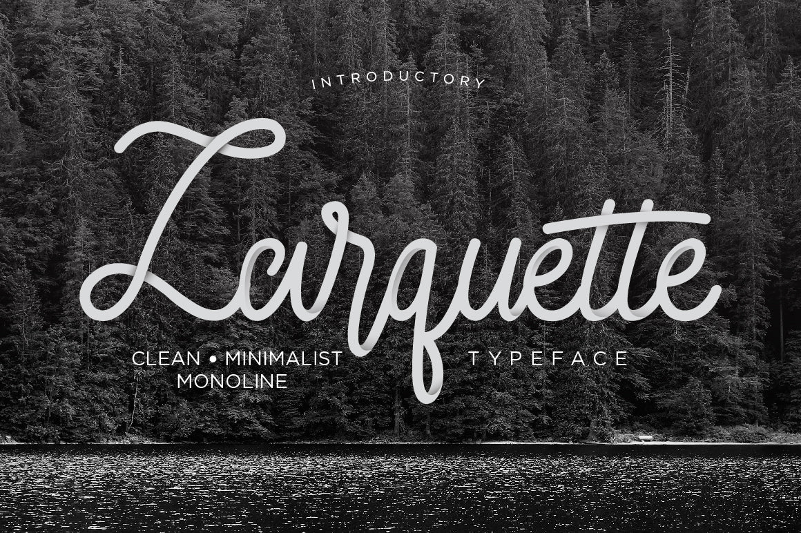 Free Larquette Typeface