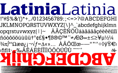 Free Latinia Font