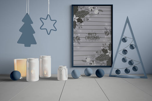 Free Decorations And Painting For Christmas Psd