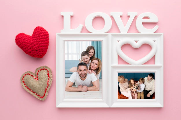 Free Decorative Frame Concept Mock-Up Psd