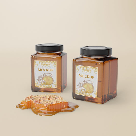 Free Delicious Honey Product Psd