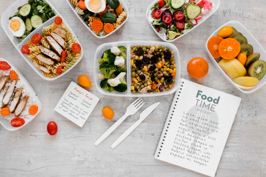 Free Delicious Meals And Notebook Mock-Up Psd