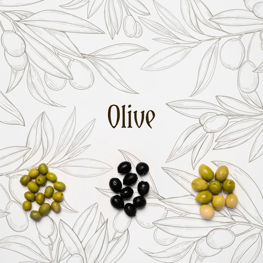Free Delicious Olives Mock Up Psd
