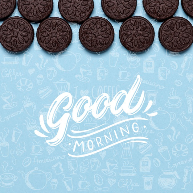 Free Delicious Oreo Cookies On Table Psd