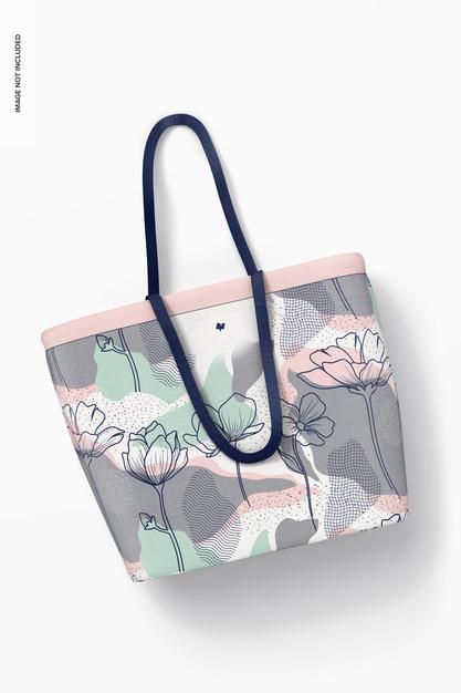Free Designer Shopping Bag Mockup Psd