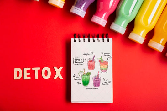 Free Detox Smoothies And Diet Plan Psd