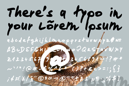 Free Loremipsum Font