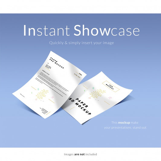Free Document Mock Up Psd