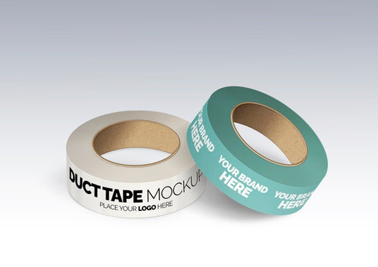 Free Duct Tape Mockup Psd