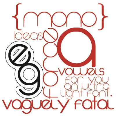 Free Vaguely Fatal Font