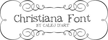 Free Christiana Font