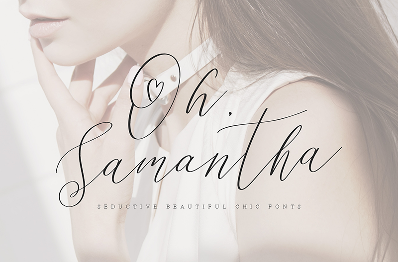 Free Oh Samantha Font