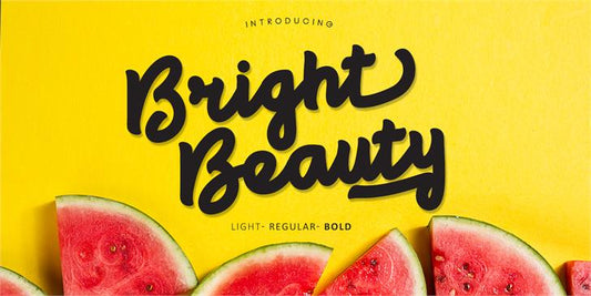 Free Bright beauty Font