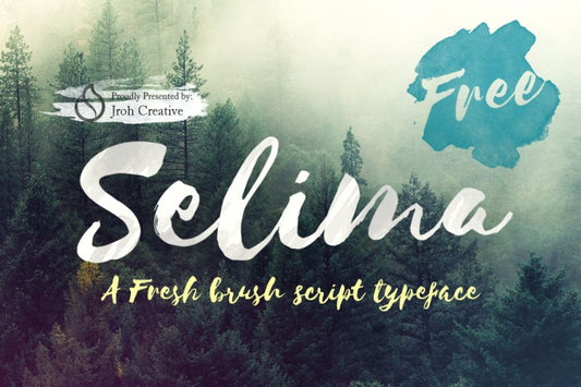 Free Selima Brush Script
