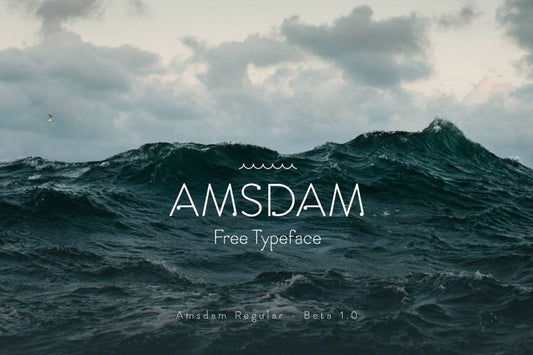 Free Amsdam Typeface
