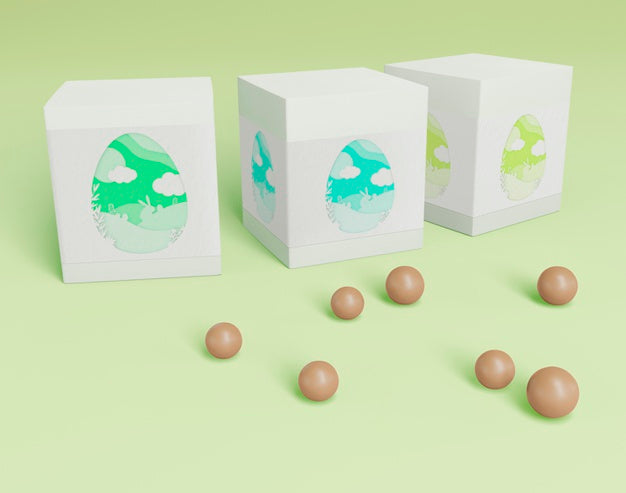 Free Easter Concept Mock-Up Psd