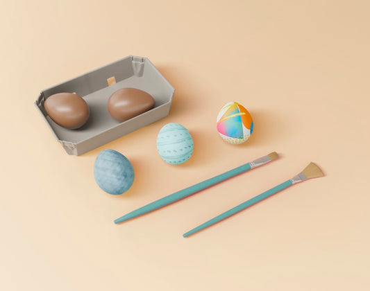 Free Easter Concept Mock-Up Psd