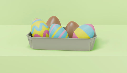 Free Easter Concept Mock-Up Psd