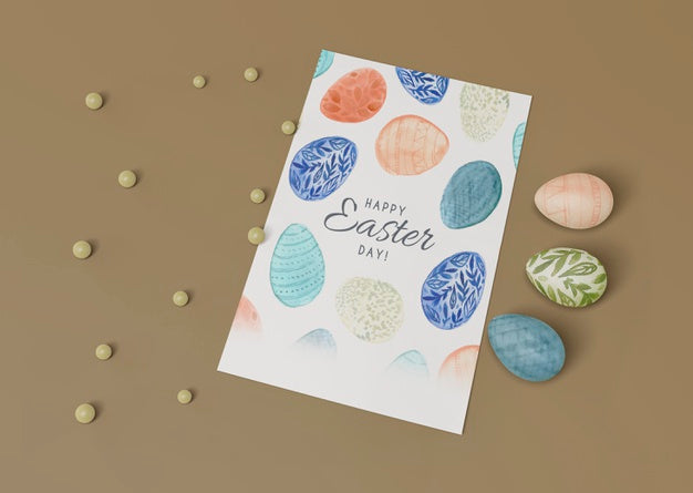 Free Easter Concept Mock-Up Psd