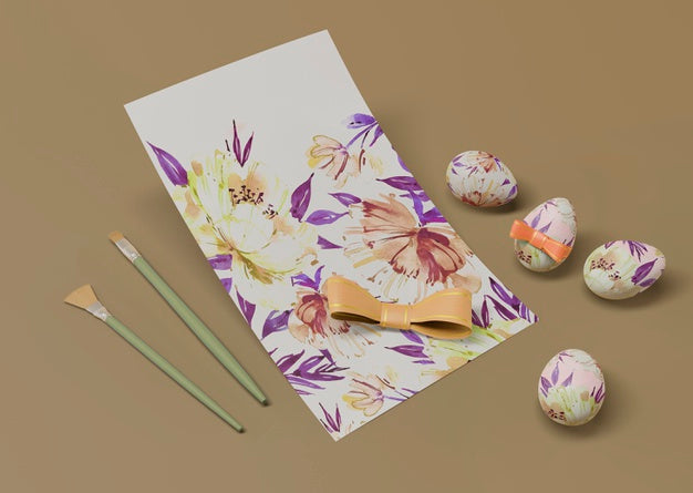 Free Easter Concept Mock-Up Psd