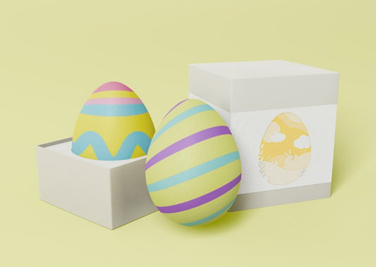 Free Easter Concept Mock-Up Psd