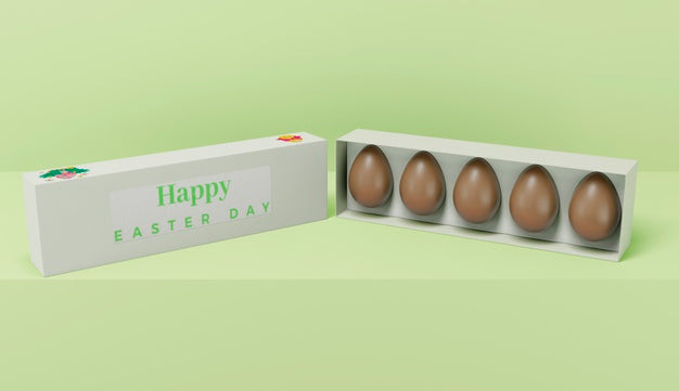 Free Easter Concept Mock-Up Psd