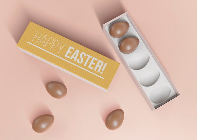 Free Easter Concept Mock-Up Psd