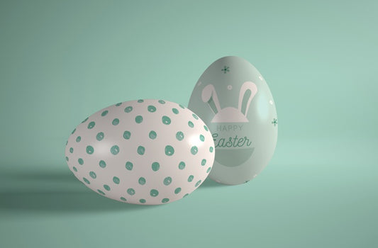 Free Easter Egg Painted With Easter Theme Psd